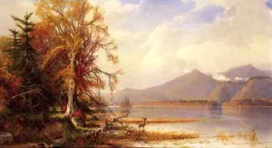 Mountain Lake in Autumn