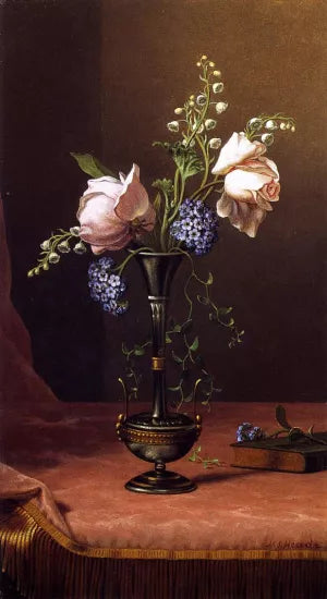 Victorian Vase with Flowers of Devotion