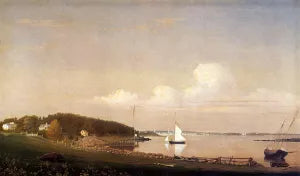 View of Gloucester from 'Brookbank,' the Sawyer Homestead