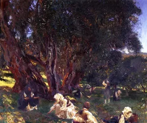 Albanian Olive Gatherers