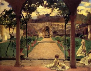 At Torre Galli: Ladies in a Garden