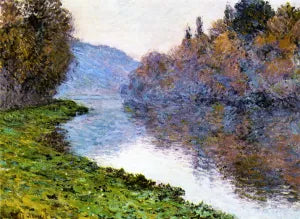 Banks of the Seine at Jenfosse: Clear Weather