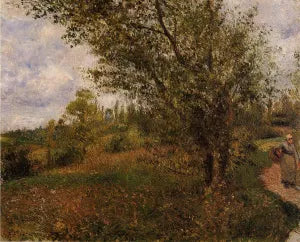 Pontoise Landscape, Through the Fields