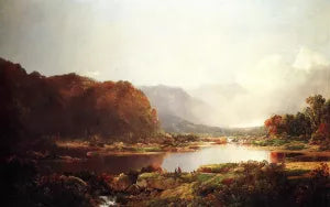 Fishermen in the Adironcacks, Hudson River