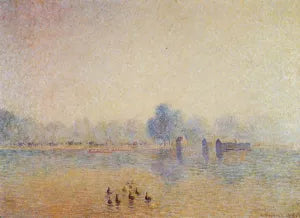 The Serpentine, Hyde Park, Fog Effect