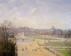 The Bassin des Tuileries: Afternoon, Sun