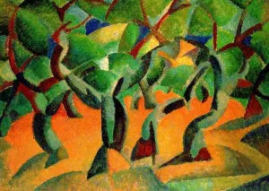 Olive Grove also known as Cubist Orchard