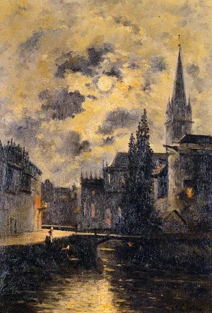 A Moonlit Canal