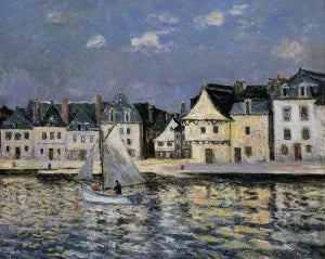 The Port of Saint Goustan, Brittany