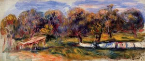 Landscape with Orchard