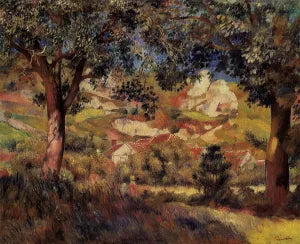 Landscape in La Roche-Guyon