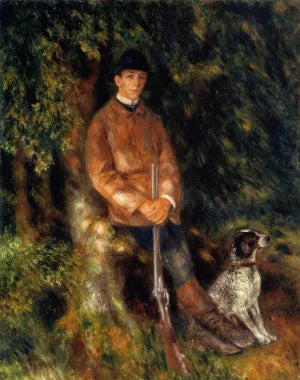 Alfred Berard and His Dog