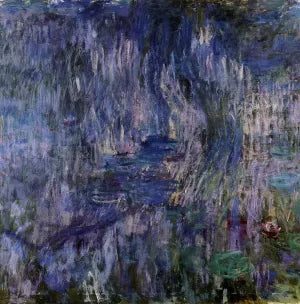 Water-Lilies, Reflection of a Weeping Willow