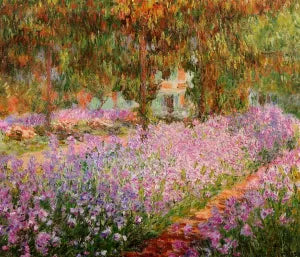 Irises in Monet's Garden