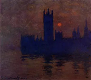 Houses of Parliament, Sunset