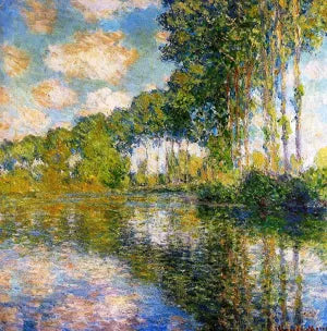 Poplars on the Banks of the River Epte