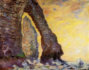 The Rock Needle Seen through the Porte d'Aval