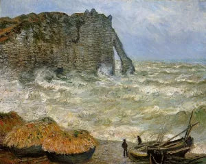 Etretat, Rough Sea