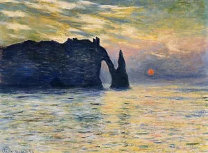 Etretat, Sunset