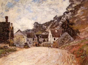 The Hamlet of Chantemesie at the Foot of the Rock