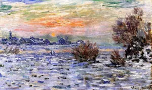 Winter on the Seine, Lavacourt