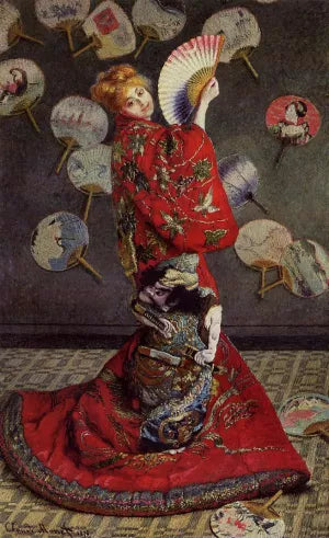 Camille Monet in Japanese Costume