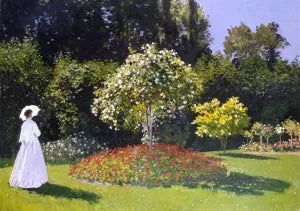 Jeanne-Marguerite Lecadre in the Garden