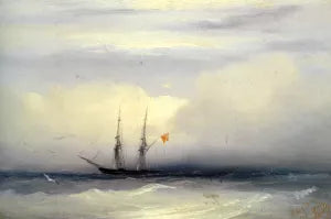 Ship on a Stormy Sea