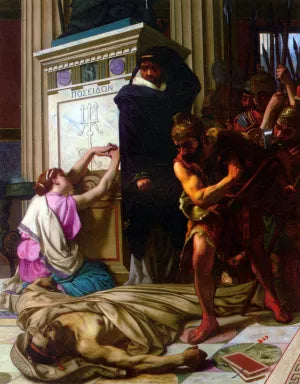 The Death of Demosthenes