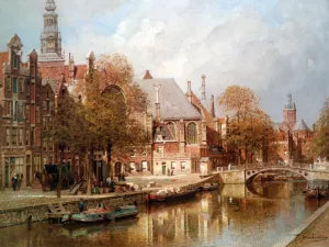 The Oude Kerk and St. Nicolaaskerk, Amsterdam