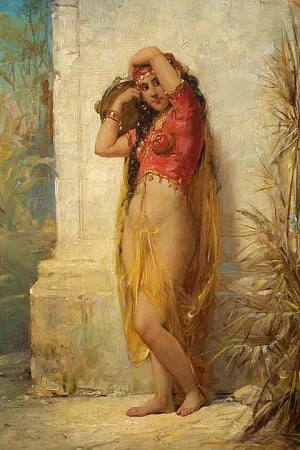 Harem Girl with Tambourine