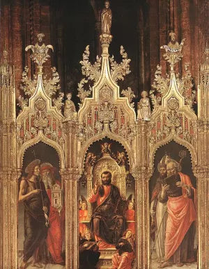 Triptych of St Mark