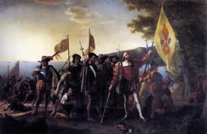 Columbus Landing at Guanahani, 1492