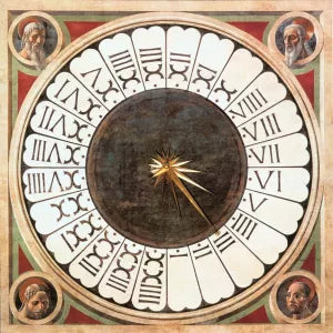 Clock with Heads of Prophets