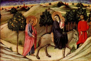 Flight to Egypt - Predella Panel