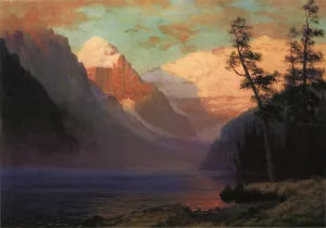 Evening Glow, Lake Louise