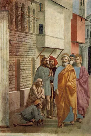 St Peter Healing the Sick with His Shadow