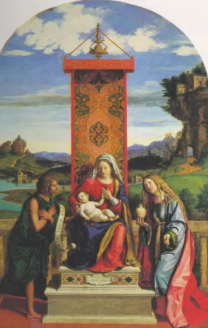 The Madonna and Child with St John the Baptist and Mary Magdalene