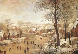 Winter Landscape with a Bird-trap