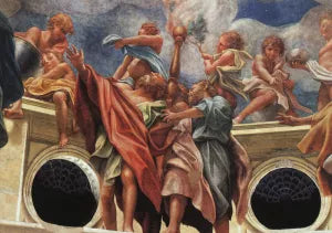 Assumption of the Virgin, Detail of the Apostles