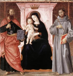 Madonna Enthroned with the Infant Christ and Saints