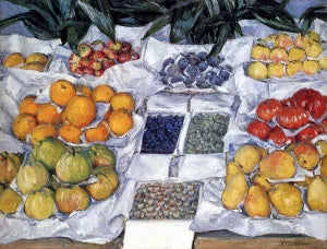 Fruit Displayed On A Stand