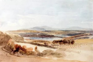 View of a Loch and Mountains, Kirkcudbrightshire