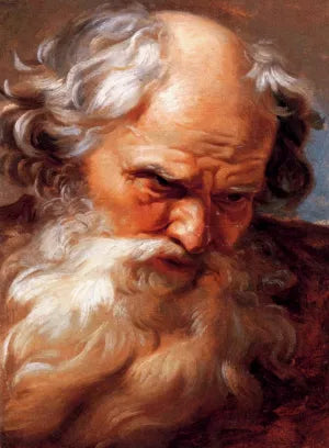 A Study For A Head Of Neptune