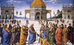 Christ Handing the Keys to St. Peter