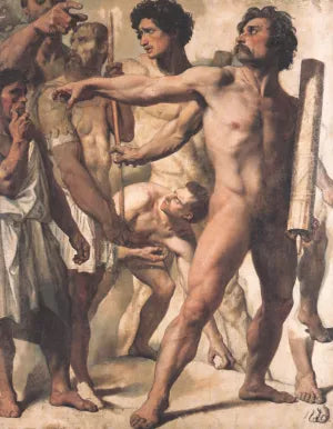 Study for The Martyrdom of St. Symphorien