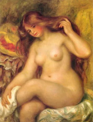 Bather with Blonde Hair