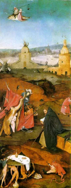 Temptation of St. Anthony, Right Wing of the Triptych