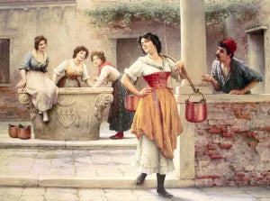 Flirtation at the Well