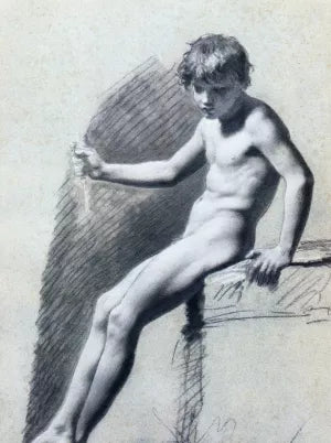 Seated Nude Figure